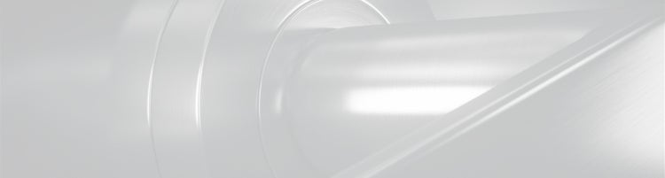 Abstract light gray architectural tunnel with smooth curved surfaces and soft lighting